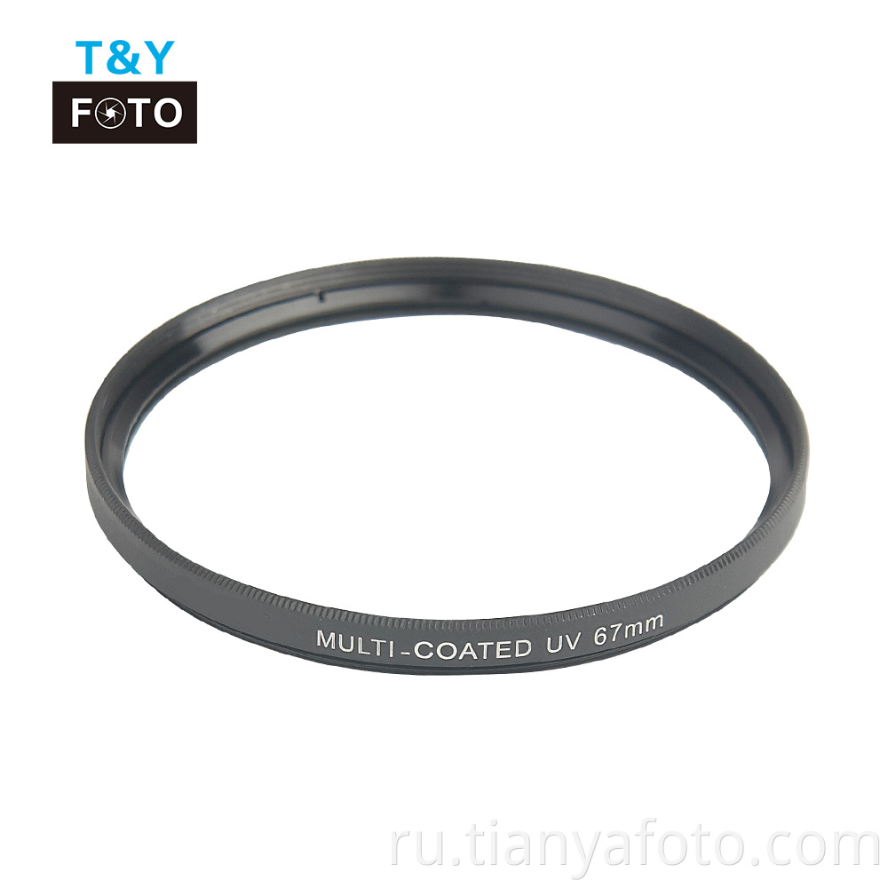 Стекло камеры оптового рынка Tianya УФ-фильтр с многослойным покрытием